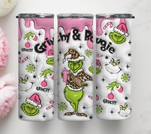T827 | Sublimation Transfers | Grinch | Christmas