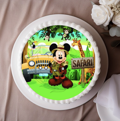 S20 | Decoración Comestible para tortas | Fiesta | Mickey Mouse