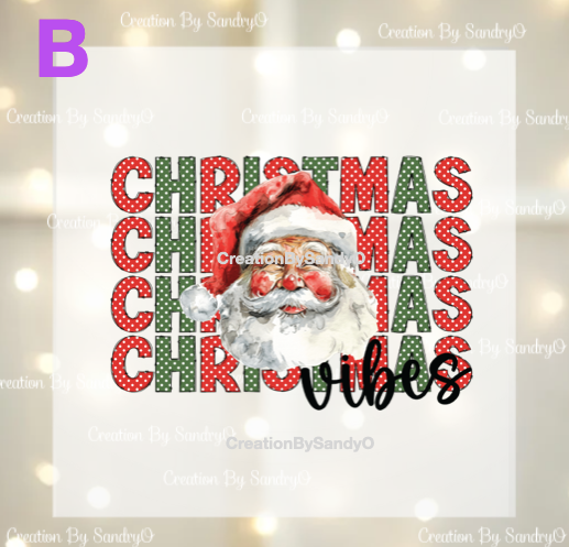 D204 | DTF TRANSFERS | NAVIDAD