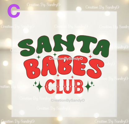 D204 | DTF TRANSFERS | NAVIDAD