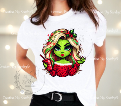 D205 DTF TRASFERS | Navidad Grinch