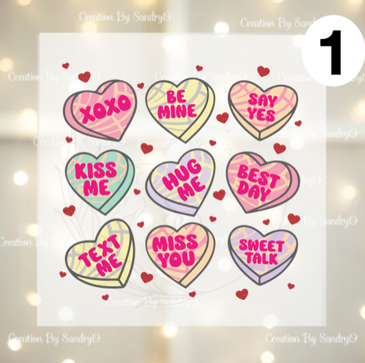 D218 DTF TRANSFERS | Valentine | DTF
