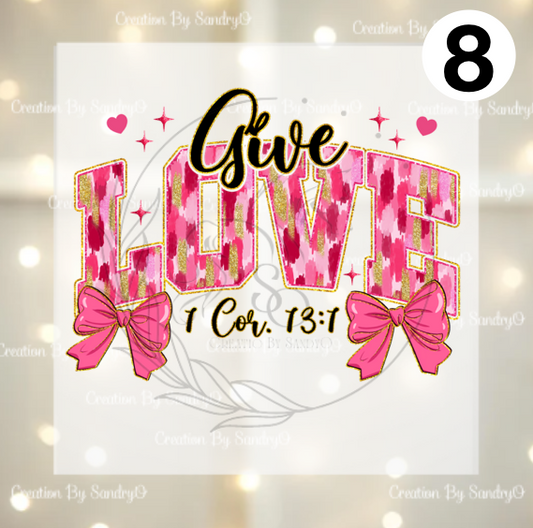 D219 DTF TRANSFERS | Valentine | DTF