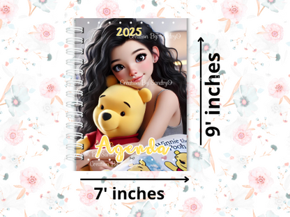 C8 | CUADERNO Y LIBRETA | Lo Mejor Para Abrazar Winnie The Pooh