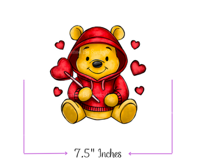 S24 | Decoración Comestible para tortas | Fiesta | Winnie the pooh