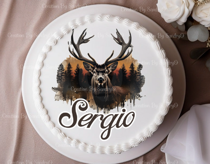 Decoración Comestible para tortas | S7 | Personalizada