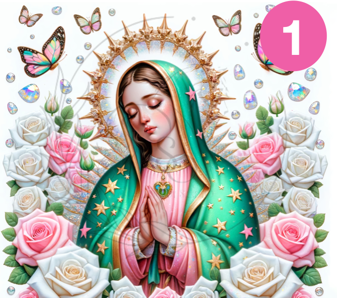 T911 | TRANSFER DE SUBLIMACION | VIRGEN DE GUADALUPE