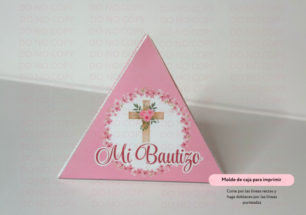 S1 - BAPTISM BOX MOLD