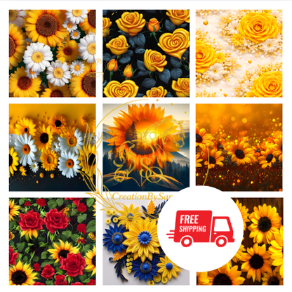 O9 FLORES AMARILLAS BUNDLE