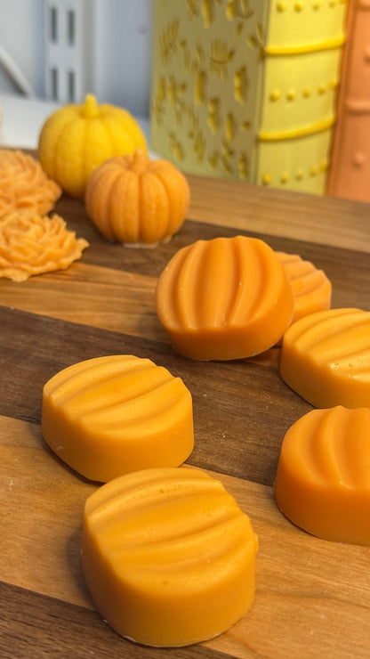 Pumpkin Vanilla Latte Wax Melt - Cozy Fall Scent | C3