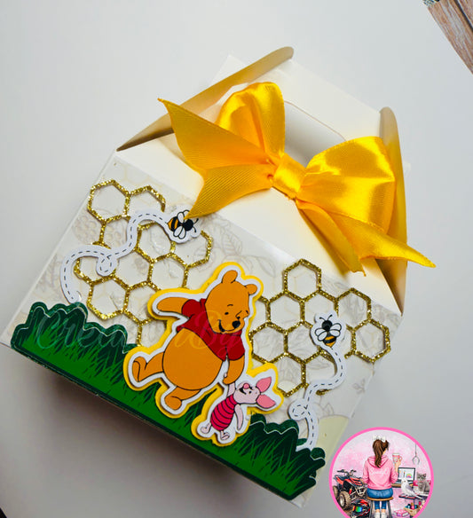 Caja de dulces Winnie Pooh - Plantilla digital Imprimible