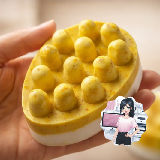 Jabón de Cúrcuma con Efecto Masaje- J7