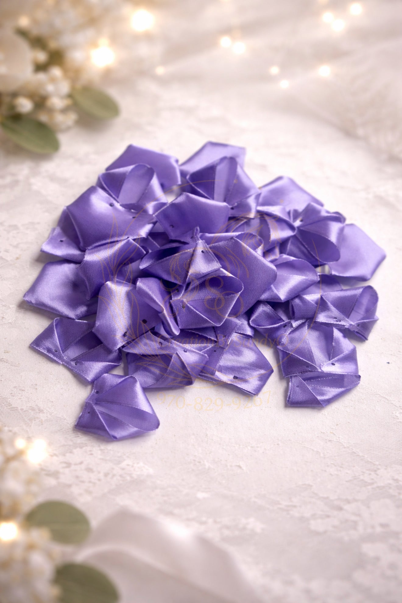 Lavanda Satin Petalos