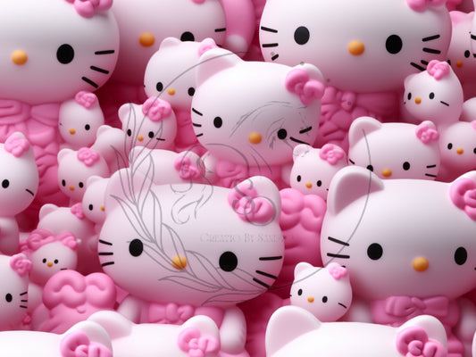 T170 Transfer De Sublimacion Hello Kitty