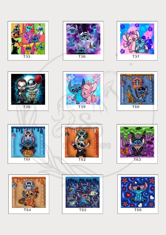 T43 | STITCH | TRANSFER DE SUBLIMACION