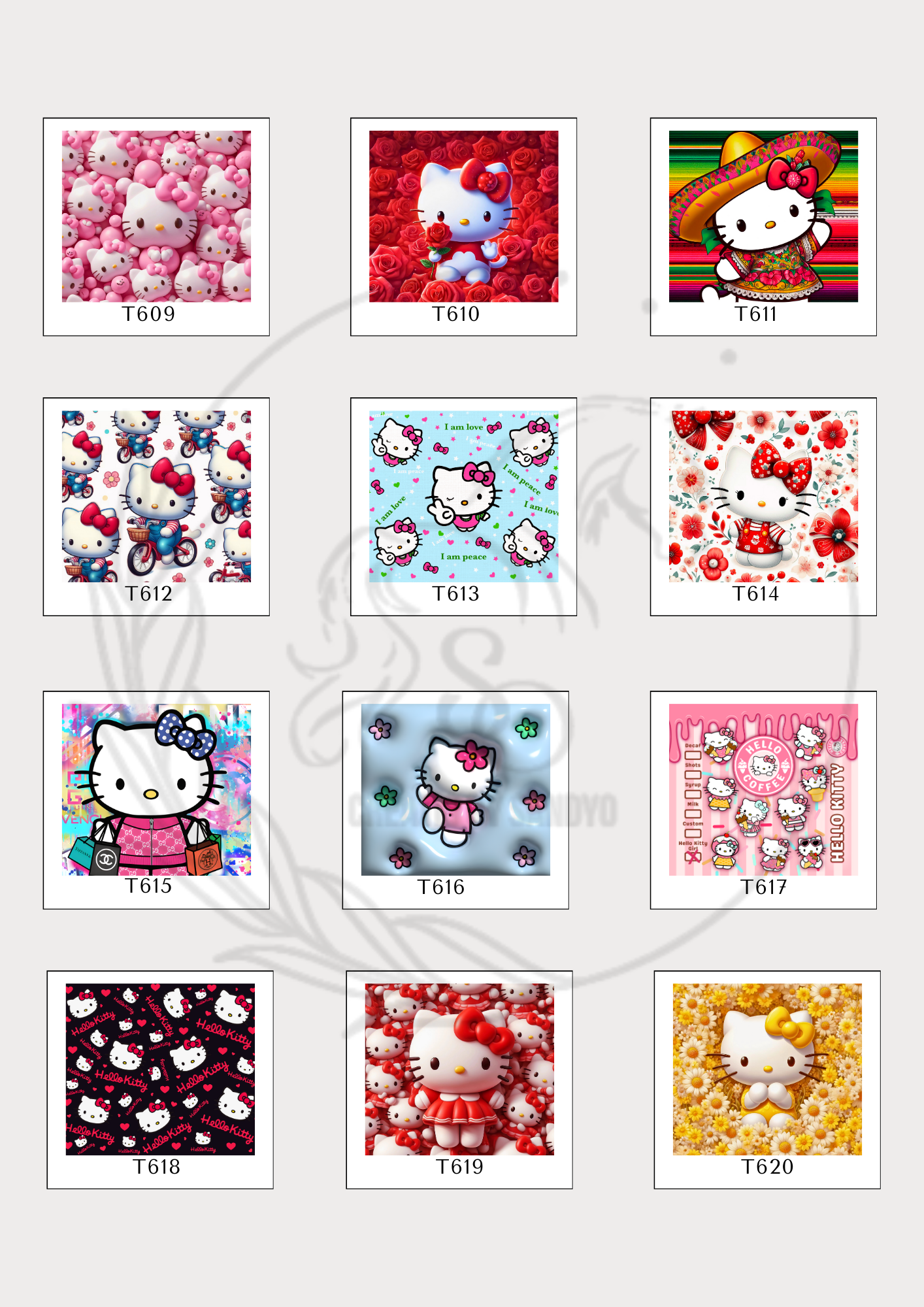 T609 - Hello Kitty, Melody Wrap