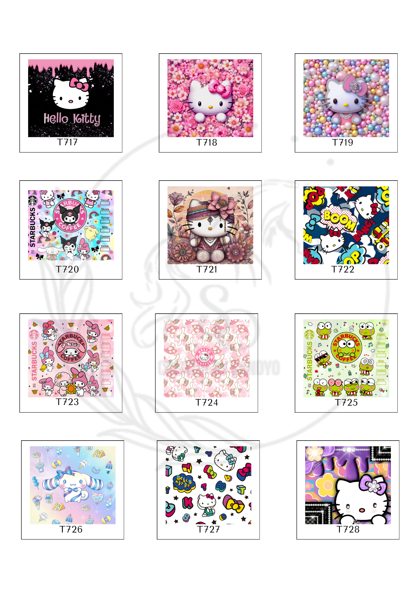 T609 - Hello Kitty, Melody Wrap